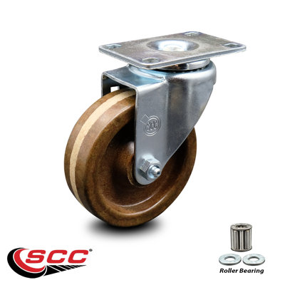 Phenolic Top Plate Caster