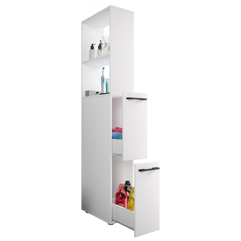 Rainna Bathroom Cabinet, White