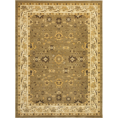 Tapis vert / crème Christensen