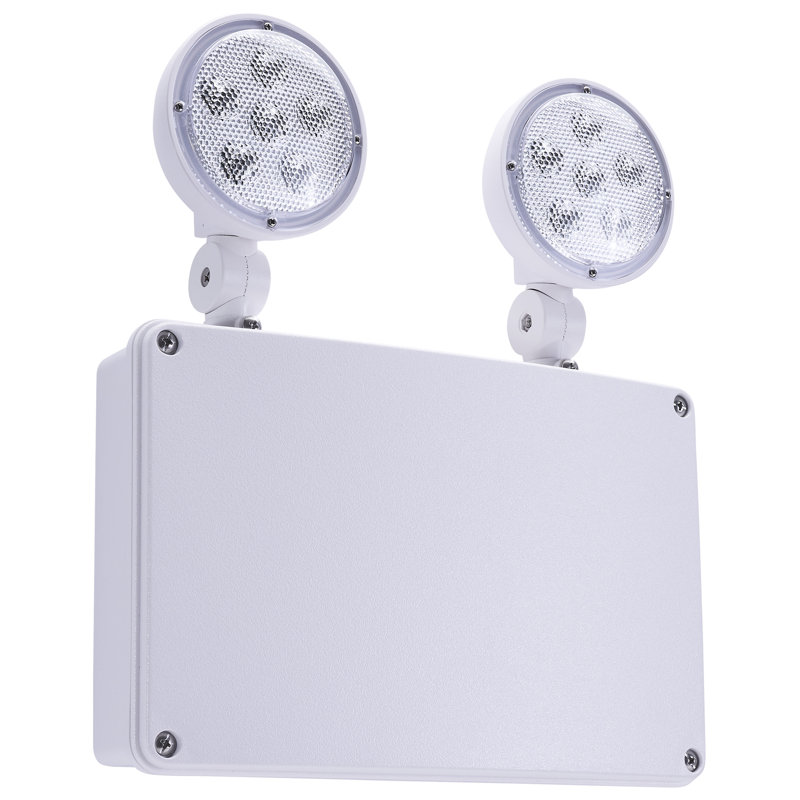 Éclairage de secours - 120-347V - 2hr de secours - Fixation universelle - Emplacement mouillé