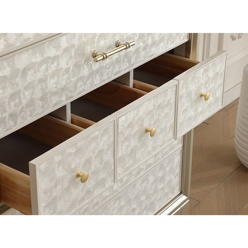Simple And Modern Shell Accent Chest