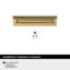 Poignée d'armoire 3 po (76 mm) Bronze-111778365-111778369
