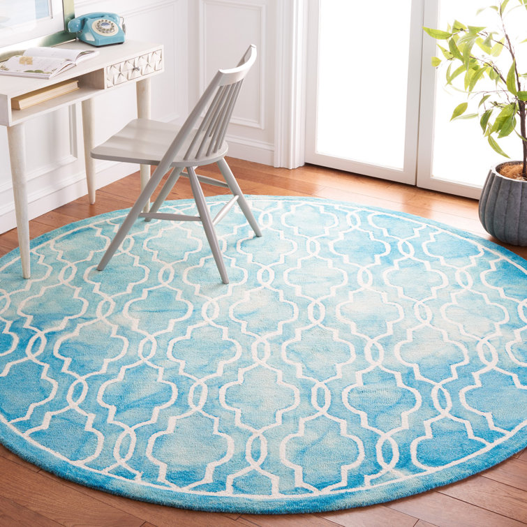 Chanal Hand Tufted Wool Geometric Rug