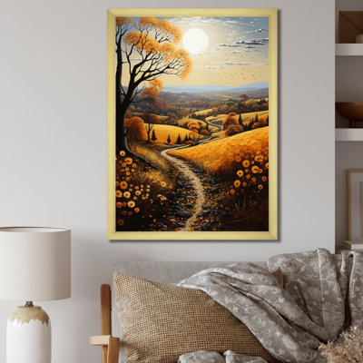Countryside Harvest Gold Patchwork I " Countryside Harvest Gold Patchwork I "