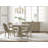 Dealmeida Round with Solid Wood Base Dining Table