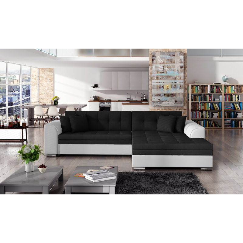Adedimeji 3 Seater Sofa Bed, Right Hand Facing