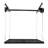 Overhead Garage Lifting Storage Rack, Garage Storage Rack, Adjustable Height Garage Storage Rack