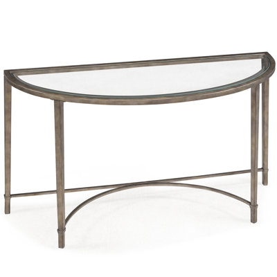 Allyance 50'' Glass Top Console Table