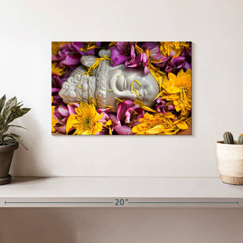 Javetta Buddha Head, 8" H x 12" W