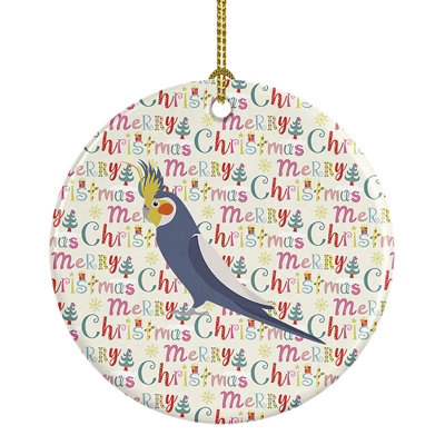 2.8'' Ceramic Animals Hanging Figurine Ornament