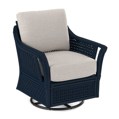 Boca Upholstered Swivel Armchair