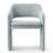 Upholstered Fabric Arm Accent Chair-1395030407