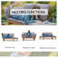 Kenessa 77.9" Wide Outdoor Straight Patio Sofa with Cushions-926252535