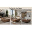 Table basse 47 po Walnunt