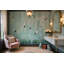 Murale papier peint vert pastel-704961349-704961355