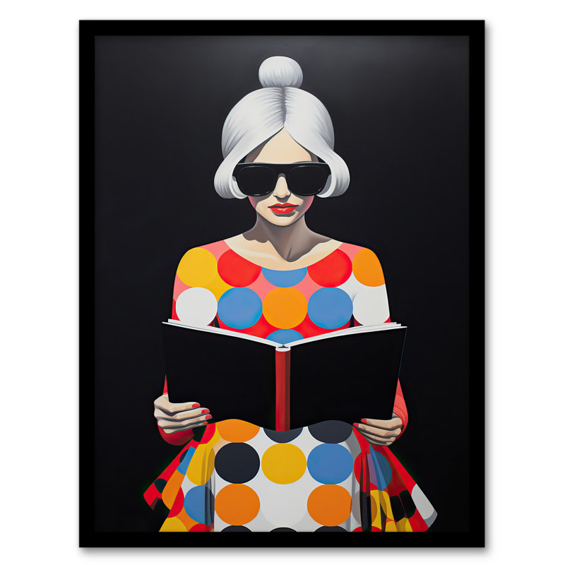 Creative Scholar Book Lovers Fun Bright - Single Picture Frame Print
