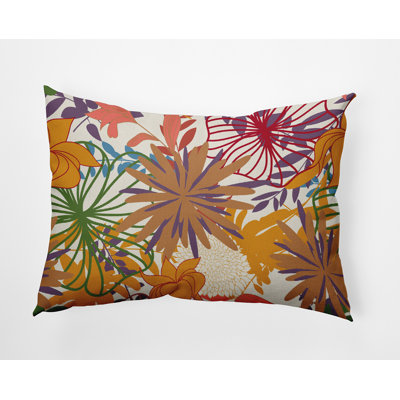  Housse et insert de coussin rectangulaire en polyester pour l'intérieur et l'extérieur
