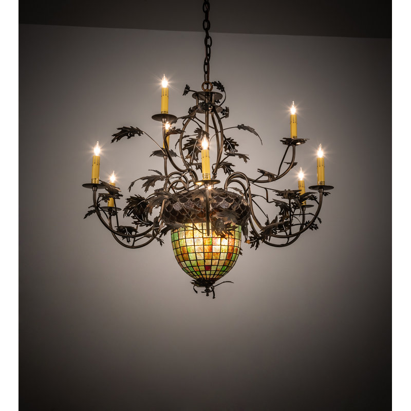 Lustre bougie style 11 lumières OKean