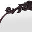 Miroir de salle de bain brun antique antique arqué 19 po x 30 po Enville -1004701445-1004701447