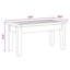 Garden Bench and Table Set-85709622