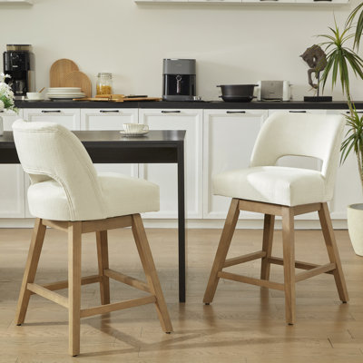 27.1" High Swivel Bar Stools