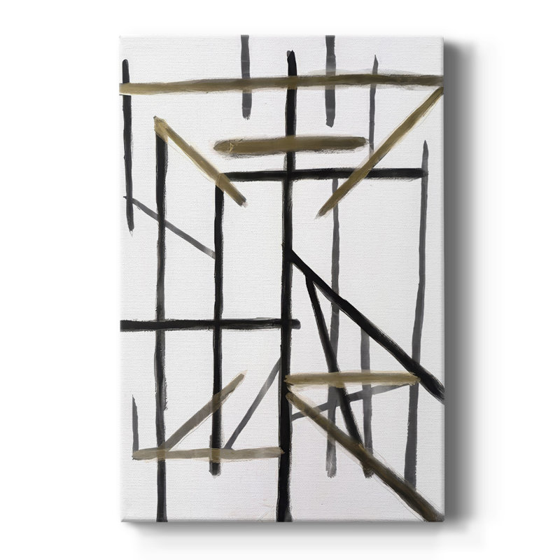 Edifice II - Impression sur toile seulement - NON-CADRE, H 48 po x l 32 po
