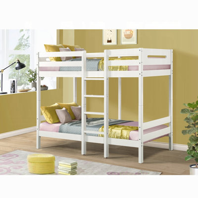 ACME Esin Bunk Bed (Twin/Twin), White Finish