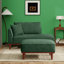 Chaise longue et tabouret rembourrés Finken-1086305211