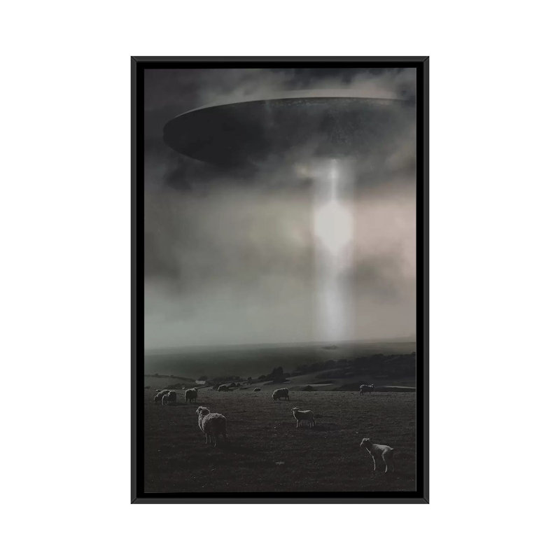 Abduction 1 Piece Wall Art on Canvas, 101.6 cm H x 66.04 cm W, Black Framed