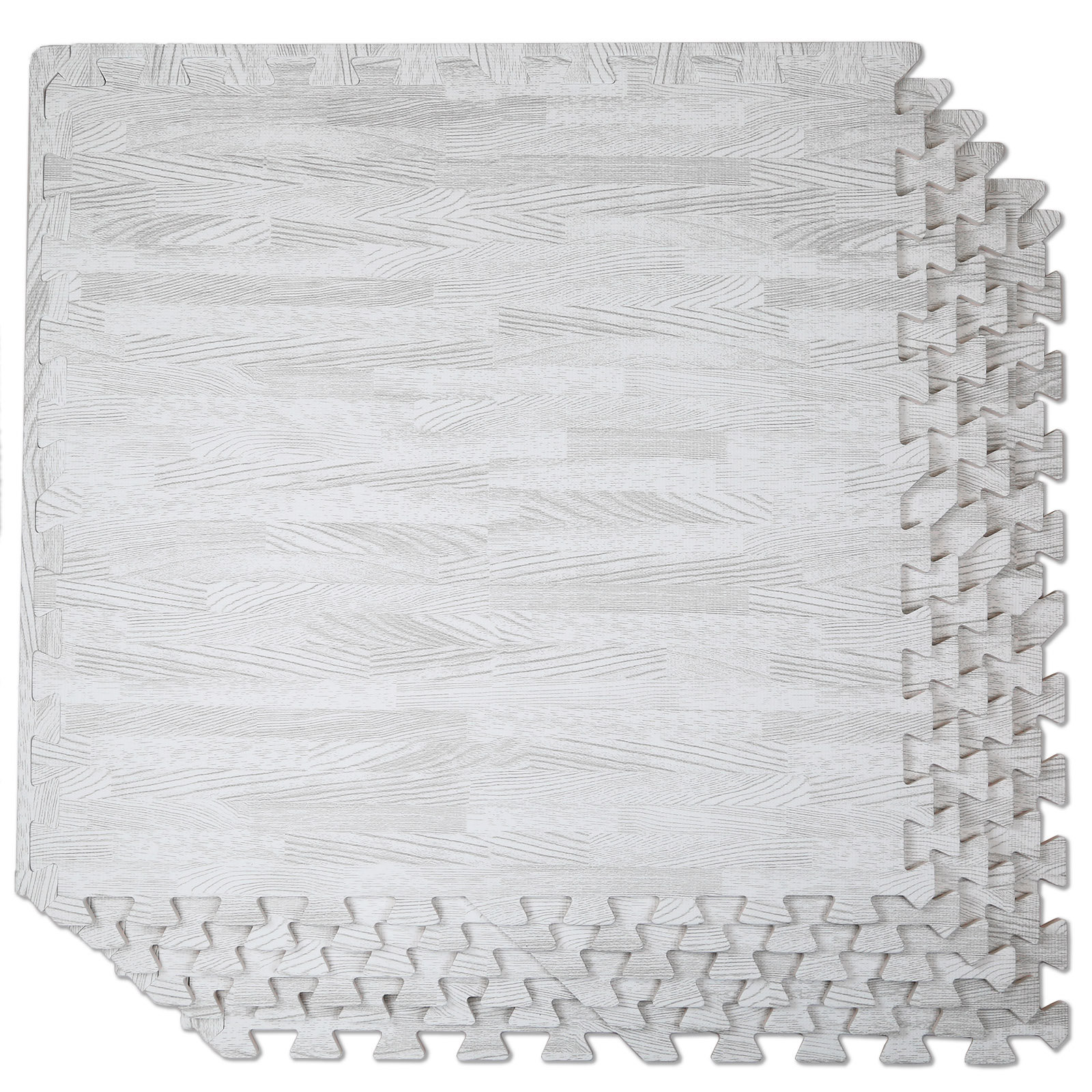 Forest Floor Farmhouse 3/8 Inch Thick Printed Foam Tiles, Premium Wood  Grain Interlocking Foam Floor Mats, Anti-Fatigue Flooring – Stylish  Flooring
