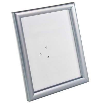  Counter Snap Poster Frame 8.5" x 11" Portrait/Landscape Sign Holder with Plastic Frame, 4-Pack