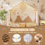 Structure de lit pour tout-petit avec garde-corps-129388553-129388554