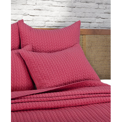 Cabo Turquoise/Blue/Fuchsia/Whie/Chartreuse Polyester Microfiber Piece Sham