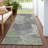 Machine Washable Indoor/Outdoor Hovey ACN2267 Geometric Rug-1098205799