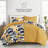 Patterned Ultra Soft 3 Piece Duvet Cover Set - Serenity-128498295-128498301