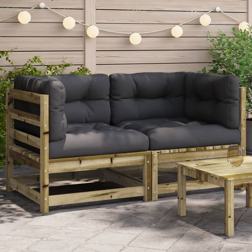 Gartensofa Kahoka mit Kissen