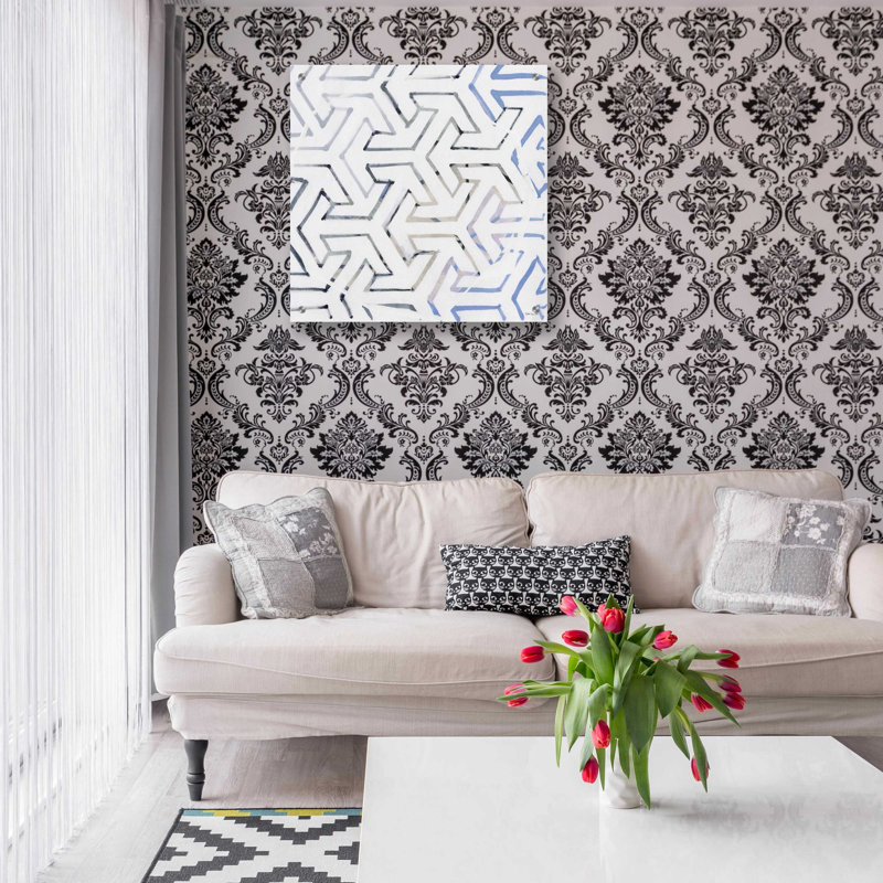 'Geometry' by Stellar Design Studio, Acrylic Glass Wall Art, 24" H x 24" W x 0.2" D