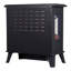 3-Sided Freestanding Electric Fireplace, Modern Space-Saving Fireplace Heater with Adjustable Flame
