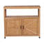 Ensemble de table de bar en bois avec rangement, buffet pour armoire d'extérieur et d'intérieur-2065859351