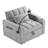 Convertible Sleeper Chair Sofa Bed-1442056676