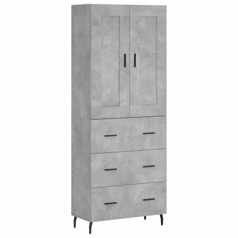 Balalan 69.5cm Sideboard, Concrete Grey