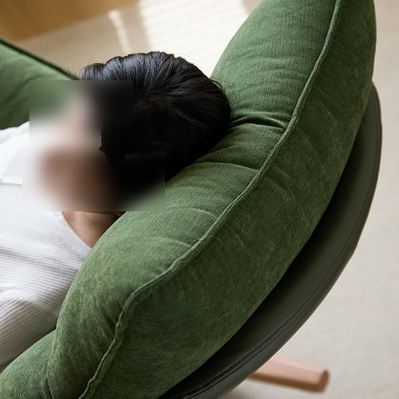 Chaise berçante ergonomique moderne Modern, Vert