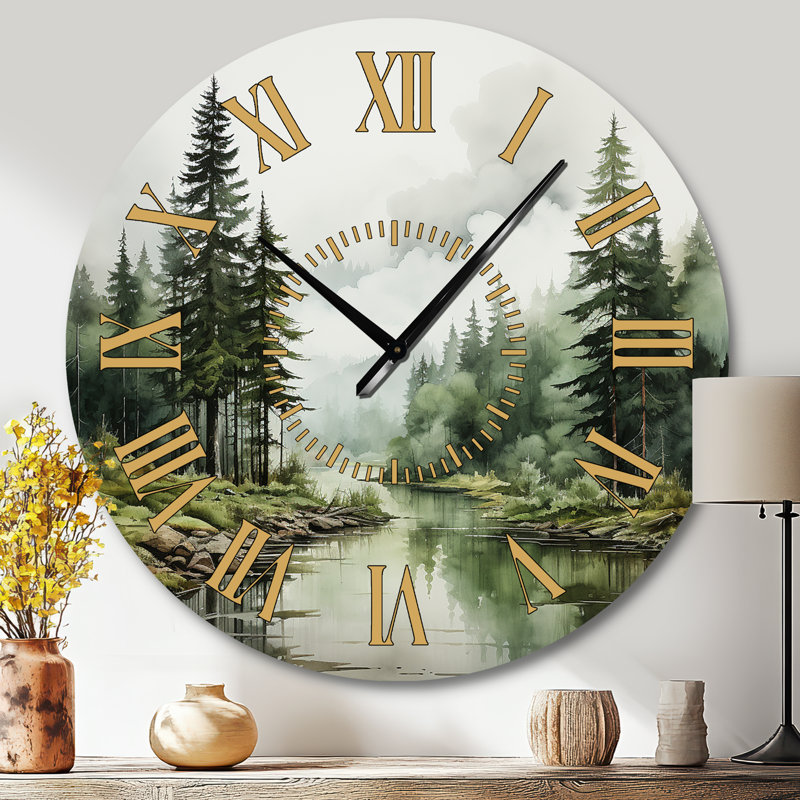 Horloge murale Pine, Grand