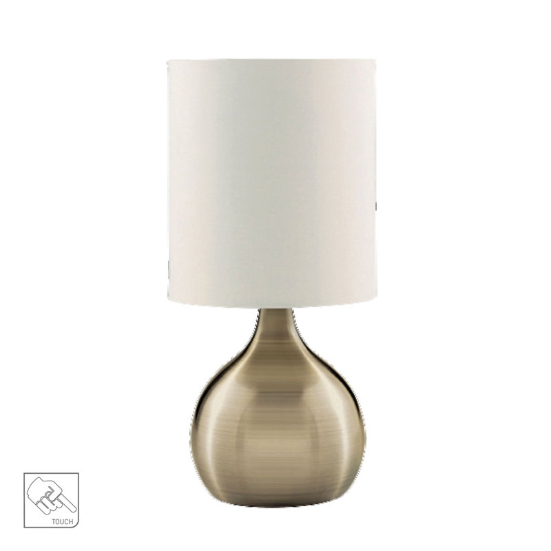 Bateman Table Lamp, Antique Brass