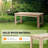 Solid Wood Backless Garden Bench-2090569405-2090569404