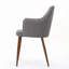 Chaise rembourrée avec pieds en bois-136967008-136967014