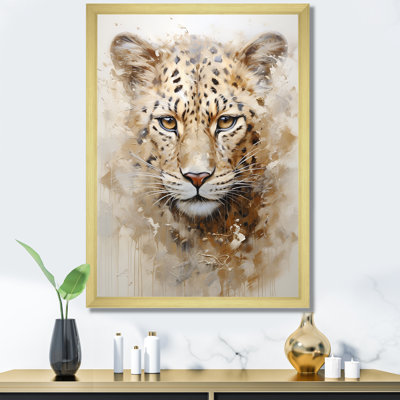 Art mural sur toile, guépard, reproduction de faune