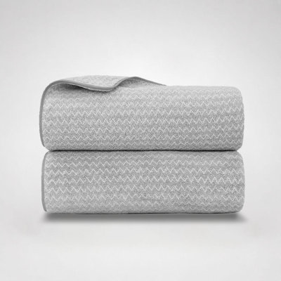 Microfiber Bath Towel Set for Bathroom,2 Pieces 27" x 55"