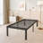 Paca 18'' High Heavy Metal Bed Frame, Support to 2000lbs, No Box Spring, Easy Assembly-446627452