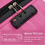 Premium PP Travel Luggage Set, 3-Piece TSA Lock Suitcase Ensemble With 20, 24, And 28 Inch Sizes, 360° Spinner Wheels For Smooth Navigation